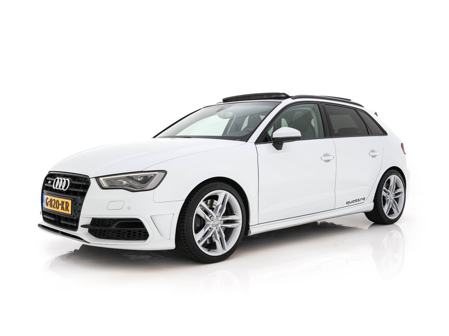 Audi S3 Sportback 2.0 TFSI Quattro Pro Line Plus Aut. *PANO | LEATHER | HEATED-SPORTSEATS | ADAPTIVE-CRUISE | FULL-LED | KEYLESS | CAMERA | NAVI-FULLMAP | PRIVACYGLASS | SHIFTPADDLES | ECC | PDC | 18''ALU*
