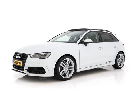 Audi S3 Sportback 2.0 TFSI Quattro Pro Line Plus Aut. *PANO | LEATHER | HEATED-SPORTSEATS | ADAPTIVE-CRUISE | FULL-LED | KEYLESS | CAMERA | NAVI-FULLMAP | PRIVACYGLASS | SHIFTPADDLES | ECC | PDC | 18''ALU*
