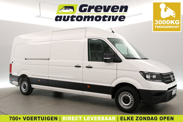 Volkswagen Crafter - 35 2.0 TDI L4H3 177PK | 3000kg Trekgew. | Aut. | Airco | Cruise | Camera | Carplay | 3 Zits | Stoelverw. | Parkeersens.