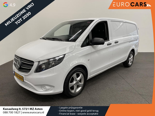 Mercedes-Benz Vito - 114 CDI Lang Automaat Airco 2x schuifdeur ACC Navigatie Stoelverwarming Leder