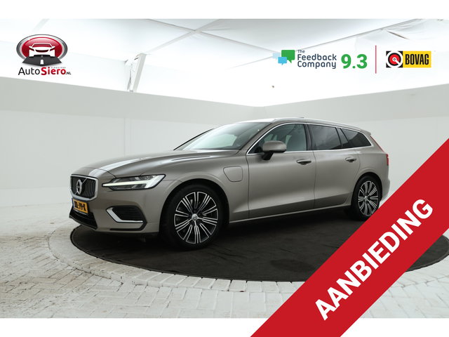 Volvo V60 - 2.0 T8 Twin Engine AWD Inscription Panorama, Leer, Navigatie