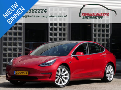 Tesla Model 3 60kWh STANDARD PLUS RDW/ 19INCH/ 1STE EIGENAAR/ 4 NIEUWE BANDEN
