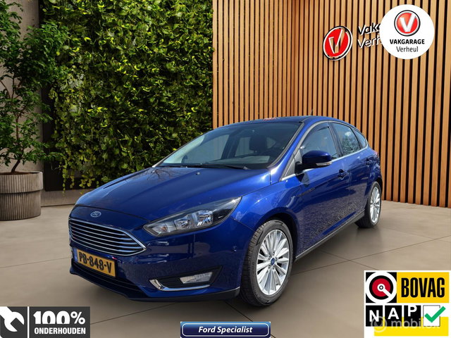 Ford Focus - 1.0 Titanium|125Pk|Navi|Boekjes|Nap