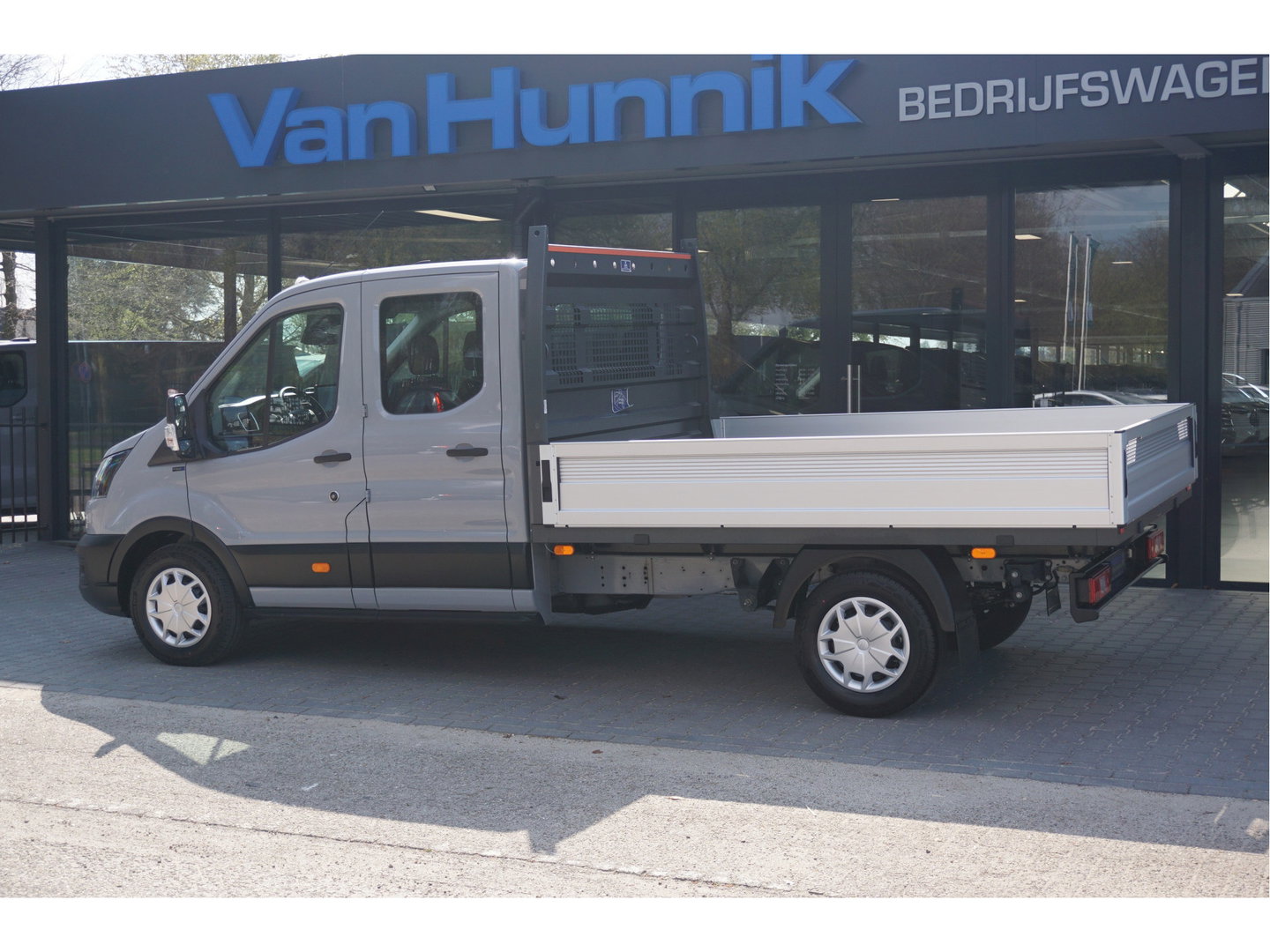 Ford Transit 350L 130PK Doka Open Laadbak L3 BPM VRIJ!! Sync4 Navi, Camera, Adap Cruise, Garantie 2028!! NR. D01*
