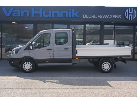 Ford Transit 350L 130PK Doka Open Laadbak L3 BPM VRIJ!! Sync4 Navi, Camera, Adap Cruise, Garantie 2028!! NR. D01*