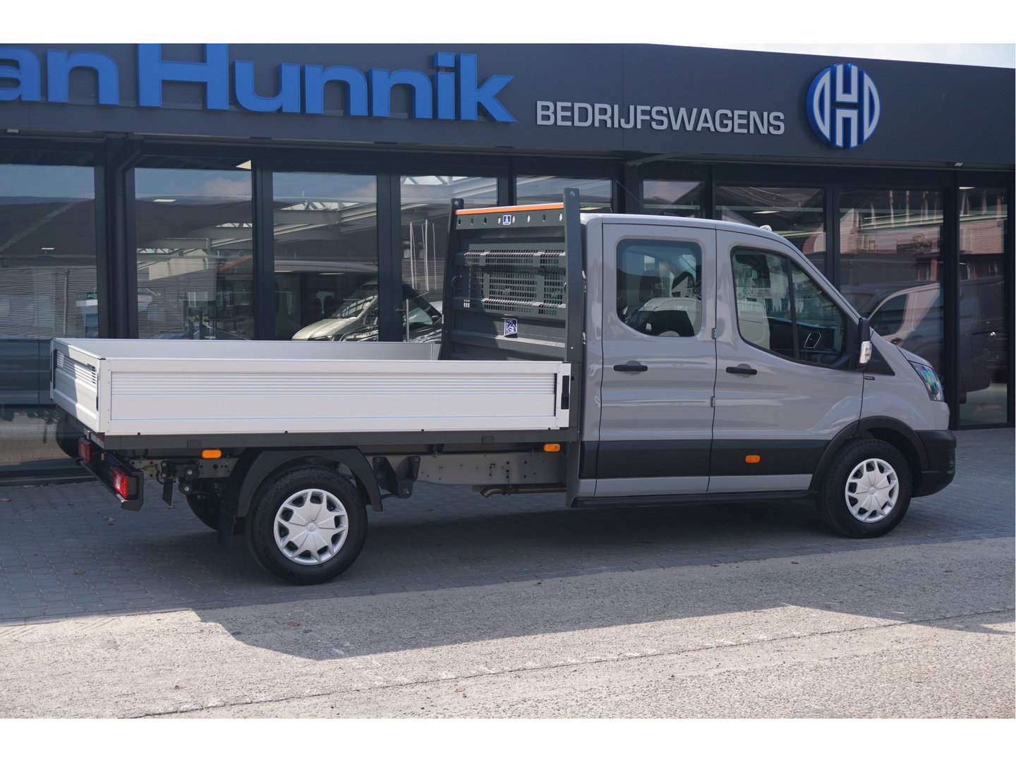 Ford Transit 350L 130PK Doka Open Laadbak L3 BPM VRIJ!! Sync4 Navi, Camera, Adap Cruise, Garantie 2028!! NR. D01*