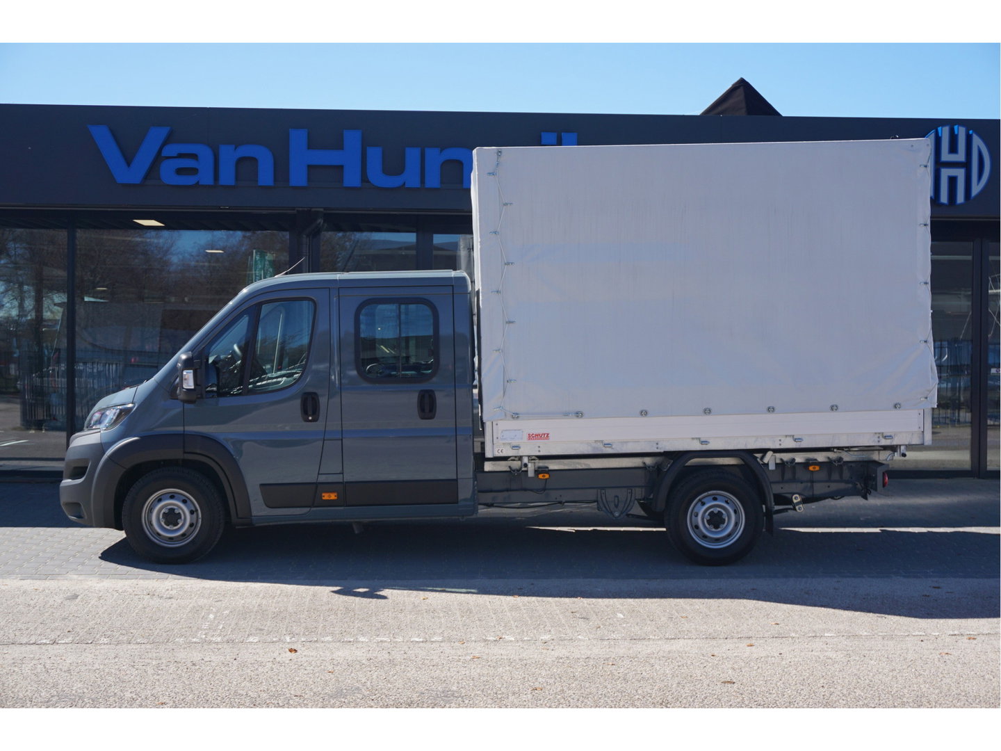 Fiat Ducato 35 Maxi DOKA 180PK 3-Zijdige Kipper AUT 10" Scherm, Navi, Climate, Camera!! NR. K01*