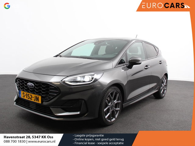 Ford Fiesta - 1.0 EcoBoost Hybrid Active X Automaat Climate control Cruise control LED Parkeersensoren achter Camera Stuurverwarming Stoelverwarming Digital cockpit Navigatie Apple Carplay/ Android Auto