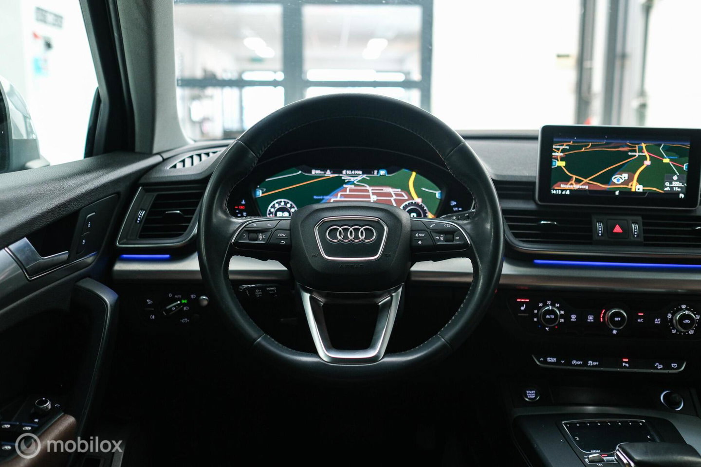 Audi Q5 2.0 TFSI quattro Launch Edition | HUD | Virtual cockpit | Trekhaak | LED | Leder | Ambiance verlichting | Nieuw model |
