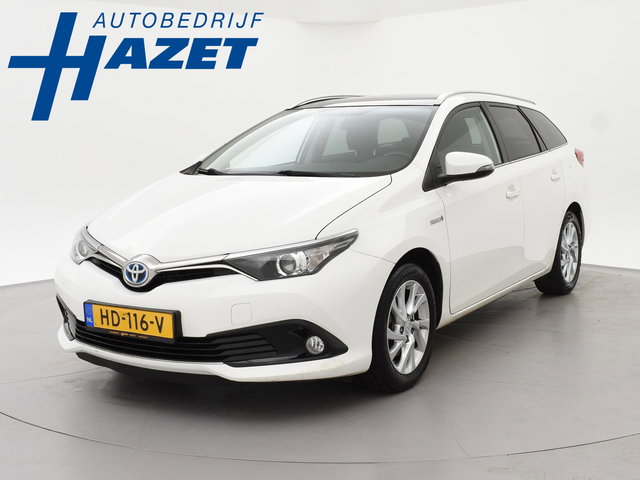 Toyota Auris - 1.8 HYBRID AUT. LEASE PRO + PANORAMA | CAMERA | BTW | NAVIGATIE | DAB