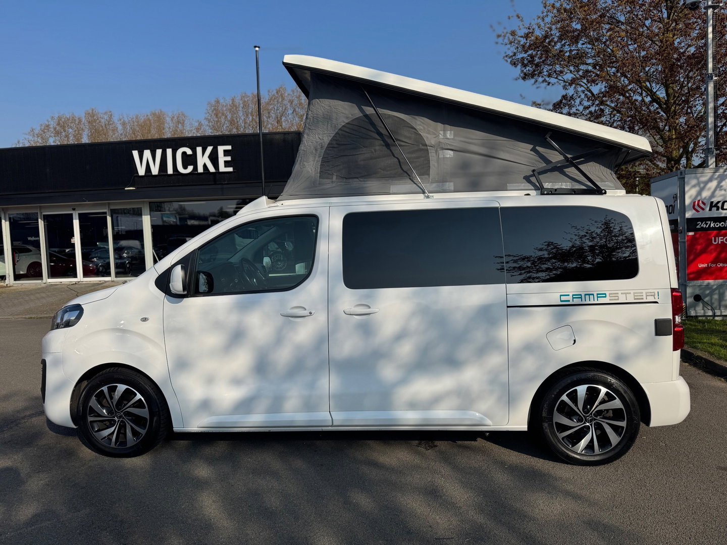 Dethleffs CAMPSTER 002 KEUKEN AUTOMAAT HEKDAK Standkachel Webasto