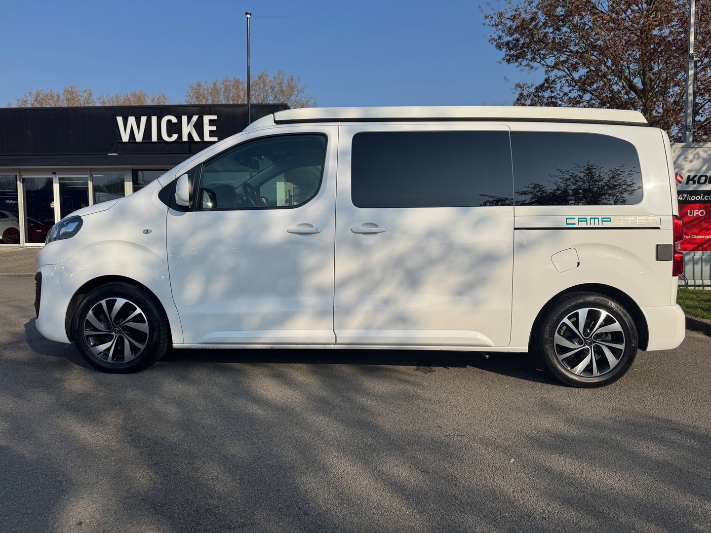 Dethleffs CAMPSTER 002 KEUKEN AUTOMAAT HEKDAK Standkachel Webasto