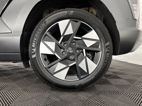 Hyundai KONA 1.6 GDI HEV Premium (INCL-BTW) Aut.*LEATHER | FULL-LED | NAVI-FULLMAP | DAB | ADAPTIVE-CRUISE | KEYLESS | TOPVIEW | BLINDSPOT | LANE-ASSIST | DIGI-COCKPIT | HEATED/COOLED-COMFORTSEATS | MEMORY-PACK | 18''ALU*