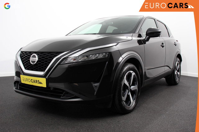 Nissan QASHQAI - 1.3 DIG-T 158 pk Automaat N-Connecta Navigatie Apple Carplay/Android Auto Adaptive Cruise Control Parkeersensoren 360 camera Park Assist Lane Assist Stoel- en stuurwielverwarming Verwarmde voorruit LED koplampen Privacy Glass Trekhaak
