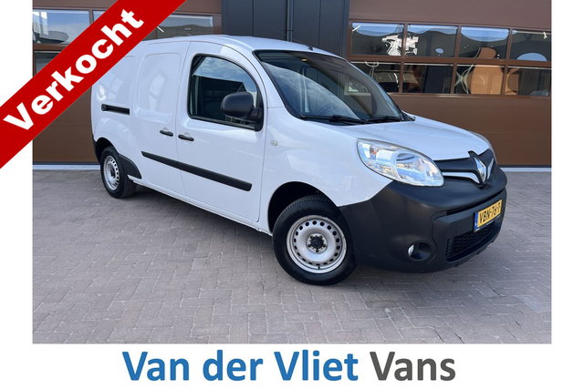 Renault Kangoo - 1.5 dCi E6 Maxi Comfort BPM Vrij! Lease €134 p/m, Airco, PDC, 2x Schuifdeur, Volledig onderhoudshistorie aanwezig