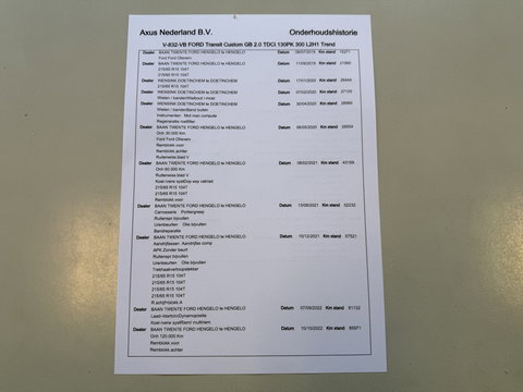 Ford Transit Custom 300 2.0 TDCI 130pk L2H1 Trend / euro 6 / vaste prijs rijklaar € 12.950 ex btw / lease vanaf € 218 / airco / cruise / navigatie / camera / trekhaak 2700 kg !