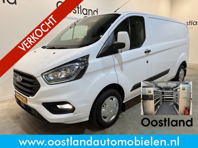 Ford Transit Custom - 2.0 TDCI L2H1 Trend / Servicebus / Bott Inrichting / Euro 6 / Airco / CarPlay / Camera / Cruise Control / Navigatie / 3-Zits