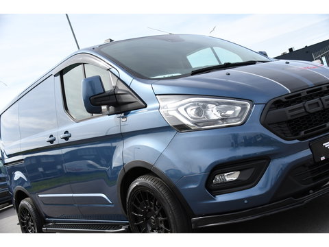 Ford Transit Custom 2.0 TDCI L1H1 Sport Edition Camera, Cruise, Carplay, 130pk, Sensoren, Trekhaak, Leder, LED, 2 x Schuifdeur, Stoelverwarming, Uniek!