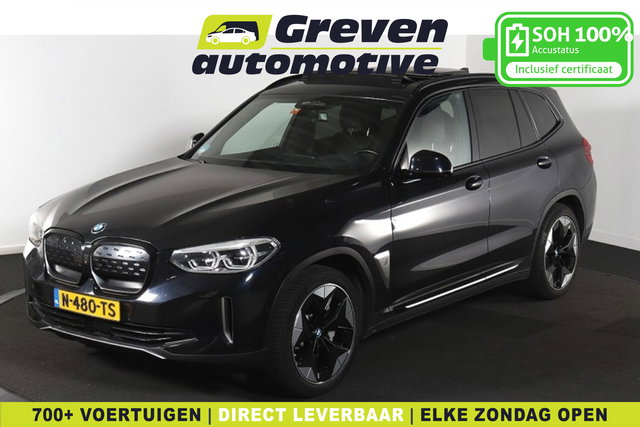 BMW iX3 - High Executive 80 kWh | VERWACHT | SOH 100% | Pano | H/K | 360° | Sfeer | Virtual | Trekhaak