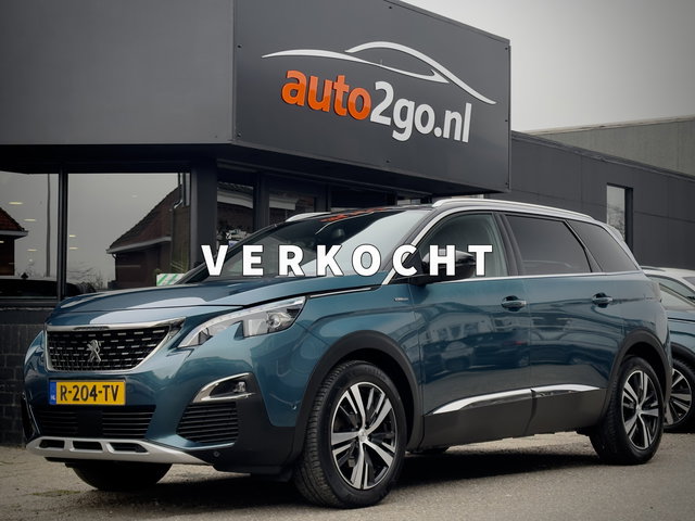 Peugeot 5008 - 1.6 AUT8 GT-LINE SL.88D.KM! 7PERS LEDER AIRCO DIGI-DASH LED LMV PDC