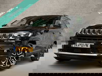 Jeep Compass - 4xe 190 Plug-in Hybrid Electric Night Eagle 190Pk Automaat (VIRTUAL COCKPIT, APPLE CARPLAY, GROOT NAVI, KEYLESS, CAMERA, LEDER, SPORTSTOELEN, ADAPTIVE CRUISE, GETINT GLAS, NIEUWSTAAT)