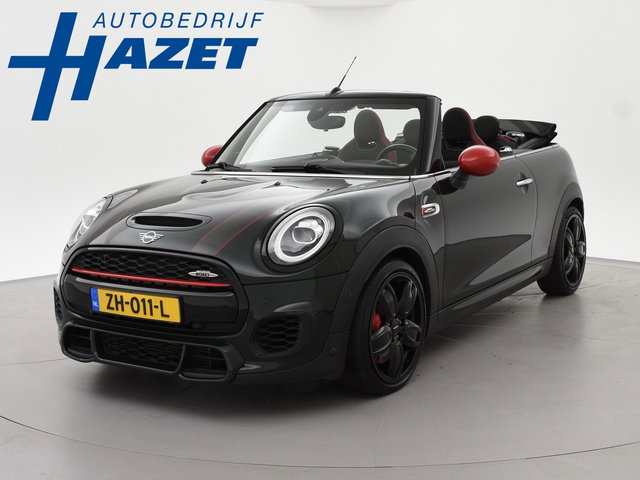 MINI Cooper Cabrio - Mini 2.0 JCW JOHN WORKS 231 PK REBEL GREEN | JCW STOELEN | ADAPTIVE CRUISE | ORIG. NL