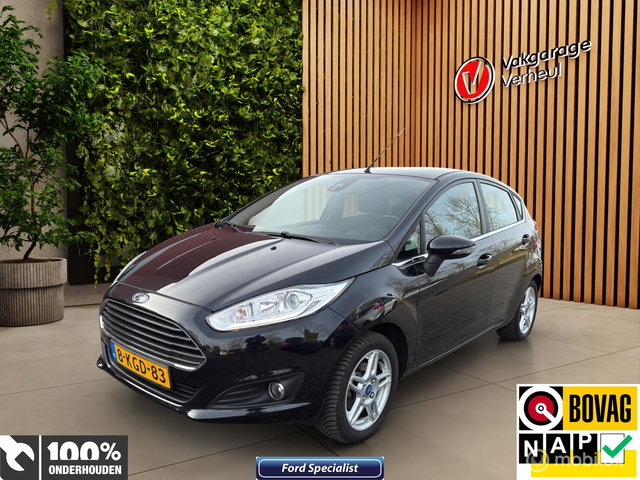Ford Fiesta - 1.0 EcoBoost Titanium|101PK|5Drs|Boekjes|Nap