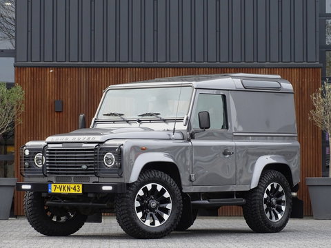 Land Rover Defender 2.4 TD4 HT 90" SE / Recaro / grijs kenteken / LED / *NAP*