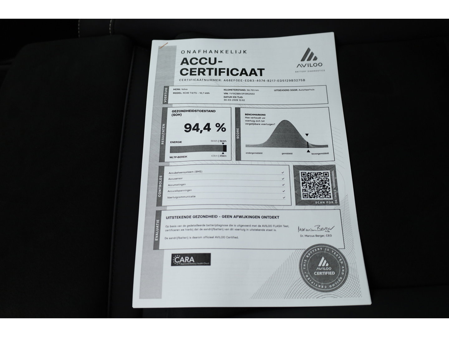 Volvo XC40 1.5 T5 Recharge Inscription | SOH 94.4% | Adapt. Cruise | Apple CarPlay & Android Auto | Camera | Stoelverw.