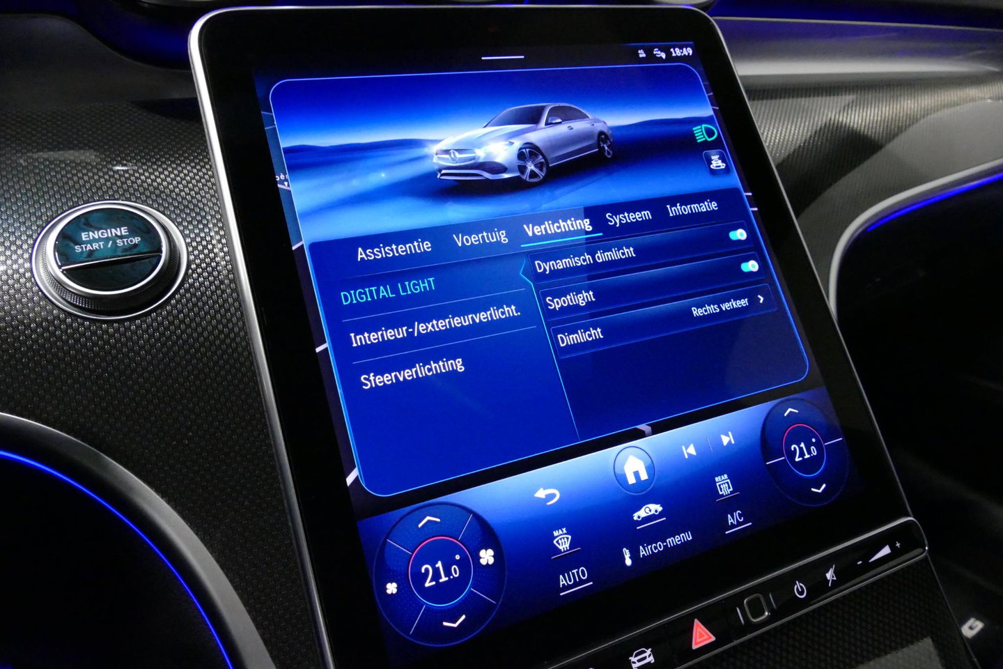 Mercedes-Benz C-Klasse 300 e AMG Line / C63s Look Diffuser / Panamericana Grille / Maxton Design Bodykit V.2 / Panoramadak / Elektr. verstelbare voorstoelen + memory / Stoelkoeling & -verwarming / Digital Light / Ambienteverlichting Plus / HUD / Rondomzichtcamera / 20'' LMV / S