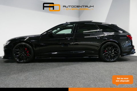 Audi A6 Avant 55 TFSI e quattro S Competition / RS6 Look / S Line / Maxton Design Bodykit V.2 / Panoramadak / Matrix LED / Stoelverwarming voor + achter / Apple Carplay - Android Auto / 21'' Vossen Look / Achteruitrijcamera / Dodehoek detectie / Audi Sound System