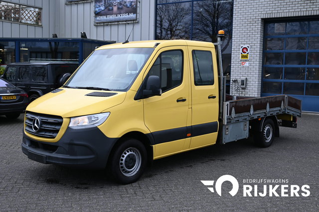Mercedes-Benz Sprinter - 316 CDI L3 Dubbele cabine Open laadbak 3500 kg Trekhaak, MBUX met Apple Carplay/Android Auto