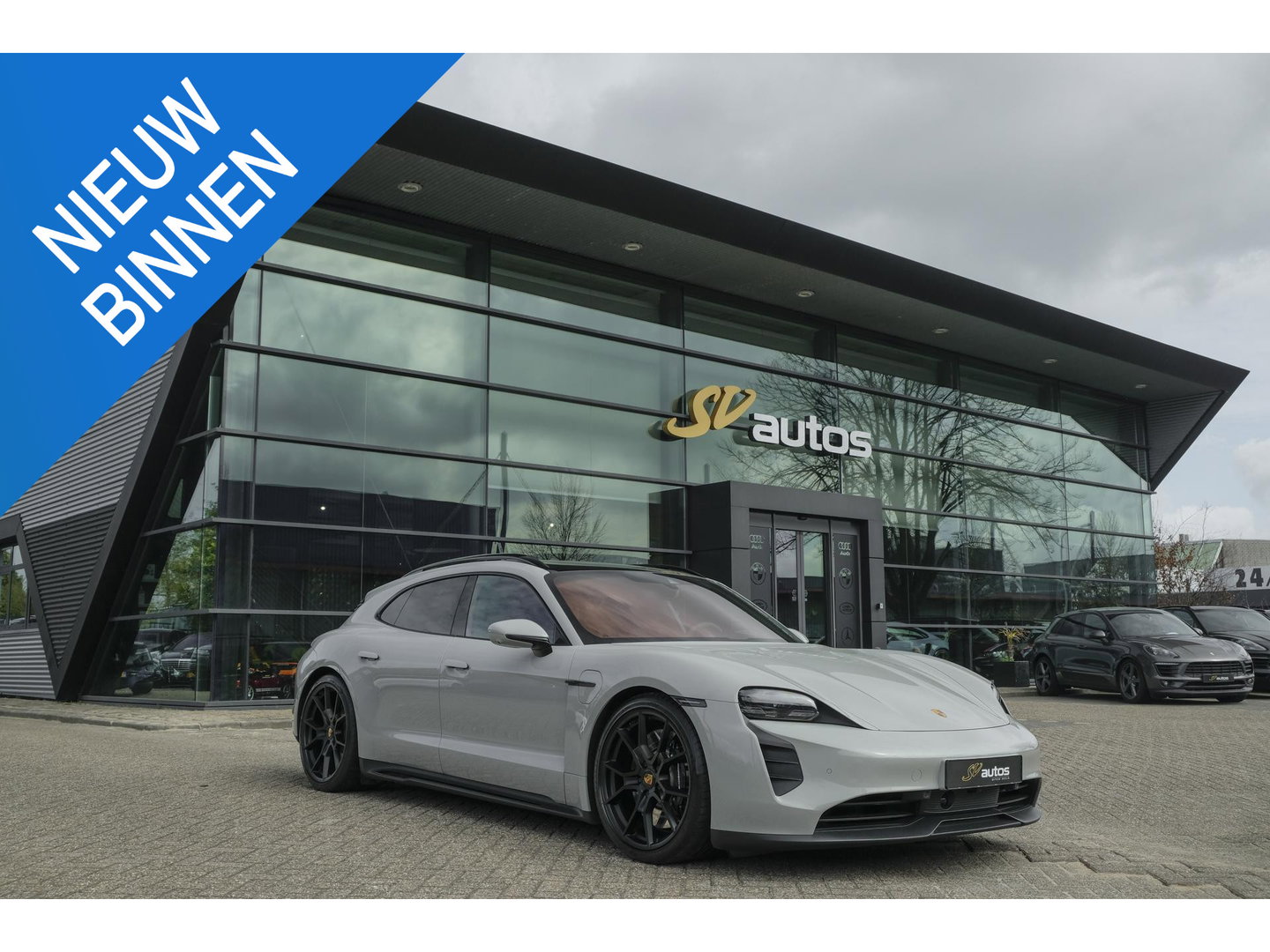 Porsche Taycan Sport Turismo GTS 598pk 93 kWh Panoramadak *SOH 93%* *incl BTW* Bijrijdersdisplay Rear seat entertainment Head-up Bose NLauto 1e Eigenaar