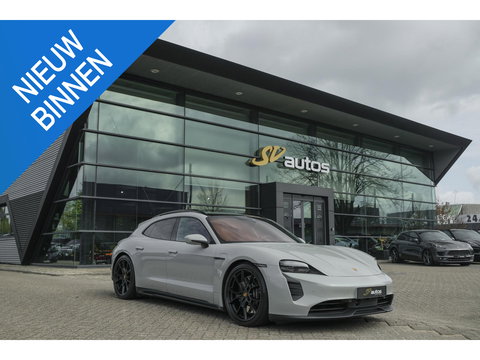 Porsche Taycan Sport Turismo GTS 598pk 93 kWh Panoramadak *SOH 93%* *incl BTW* Bijrijdersdisplay Rear seat entertainment Head-up Bose NLauto 1e Eigenaar
