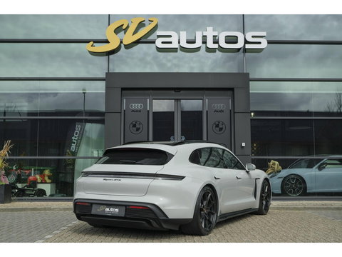 Porsche Taycan Sport Turismo GTS 598pk 93 kWh Panoramadak *SOH 93%* *incl BTW* Bijrijdersdisplay Rear seat entertainment Head-up Bose NLauto 1e Eigenaar