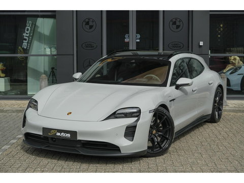 Porsche Taycan Sport Turismo GTS 598pk 93 kWh Panoramadak *SOH 93%* *incl BTW* Bijrijdersdisplay Rear seat entertainment Head-up Bose NLauto 1e Eigenaar