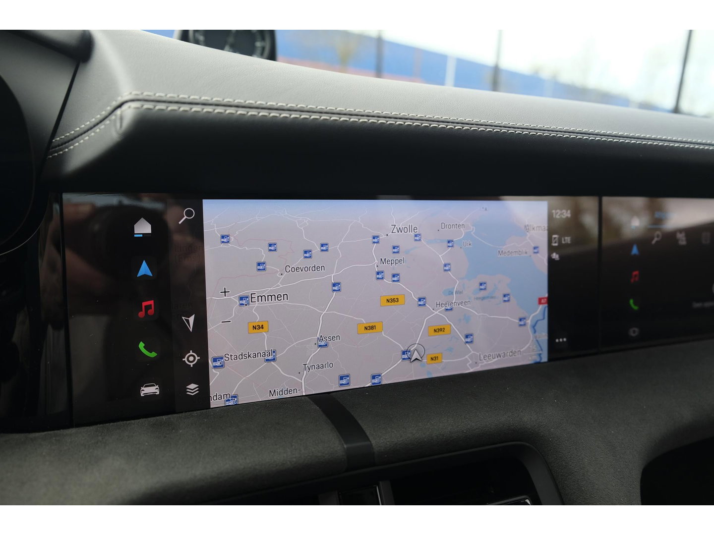 Porsche Taycan Sport Turismo GTS 598pk 93 kWh Panoramadak *SOH 93%* *incl BTW* Bijrijdersdisplay Rear seat entertainment Head-up Bose NLauto 1e Eigenaar