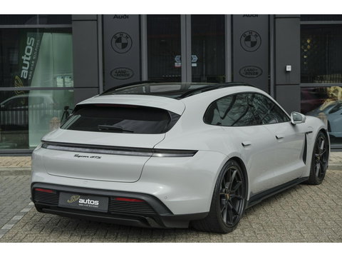 Porsche Taycan Sport Turismo GTS 598pk 93 kWh Panoramadak *SOH 93%* *incl BTW* Bijrijdersdisplay Rear seat entertainment Head-up Bose NLauto 1e Eigenaar