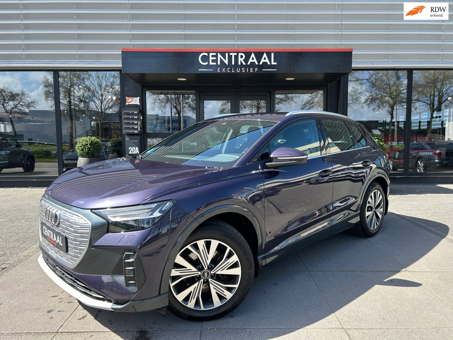 Audi Q4 e-tron 35 Advanced edition 55 kWh|NL-Auto|SOH 88%|Carplay|Stoelverwarming|Keyless