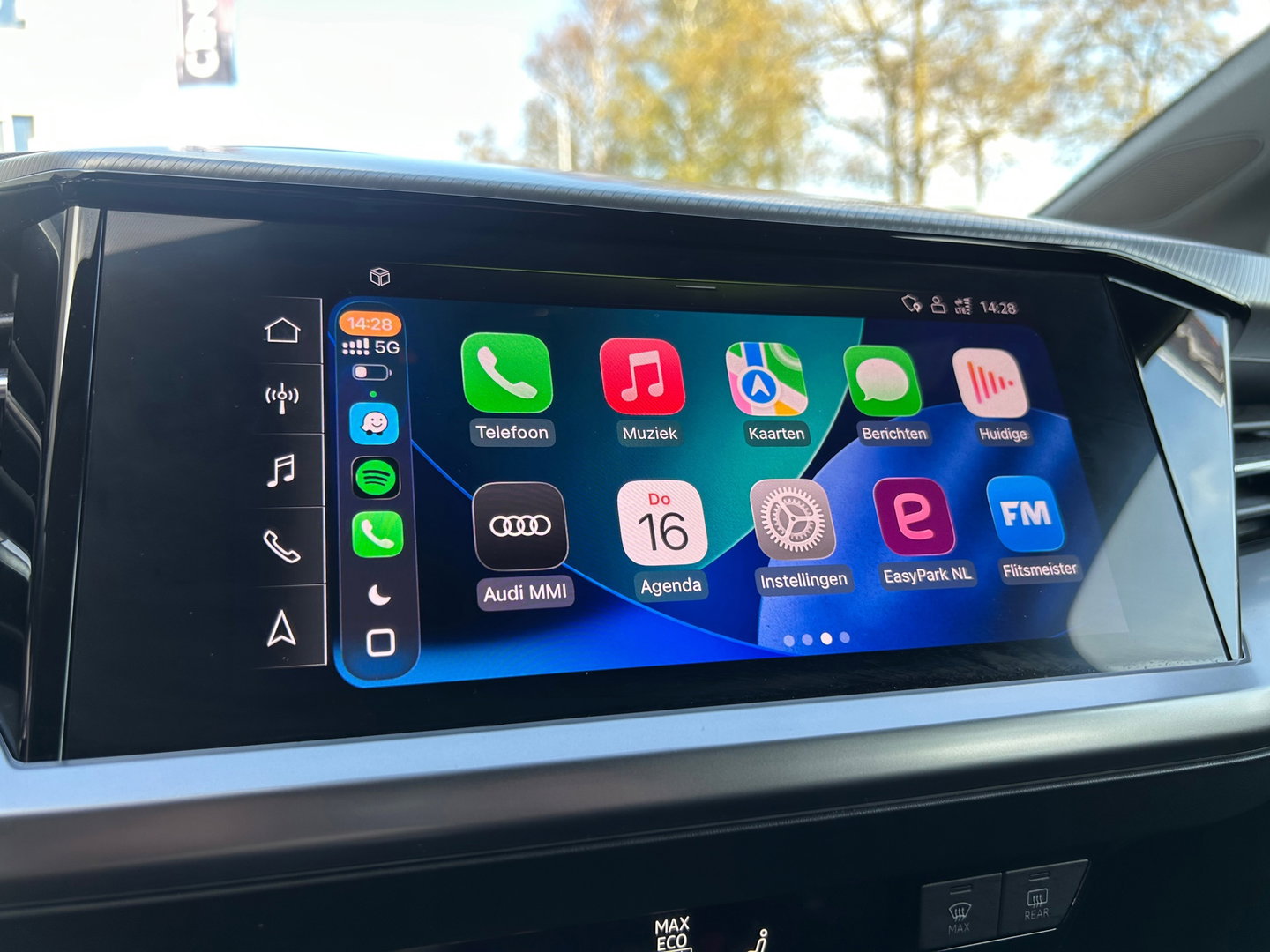 Audi Q4 e-tron 35 Advanced edition 55 kWh|NL-Auto|SOH 88%|Carplay|Stoelverwarming|Keyless