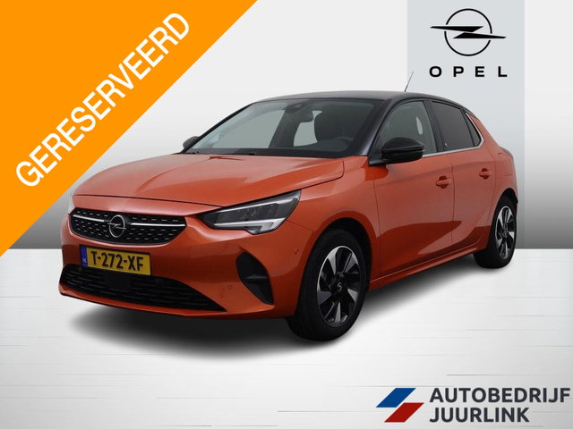 Opel Corsa-e - Elegance 50 kWh 3Fase Automaat Led/H.Leder/Carplay /Keyless/Blindspot/El.Pakket/Ecc