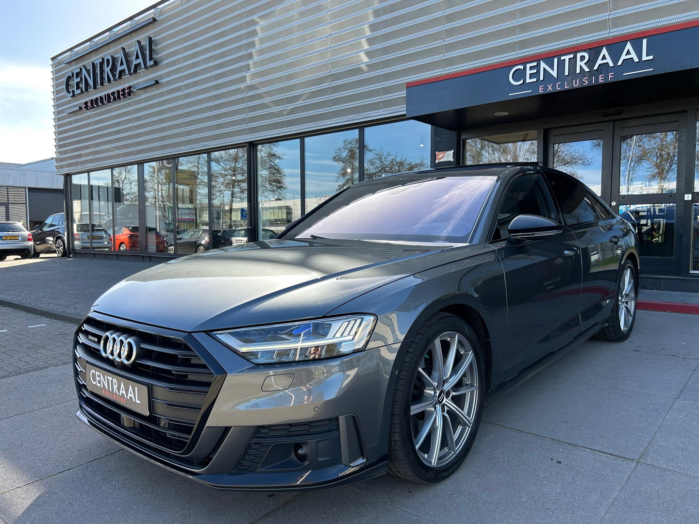 Audi A8 55 TFSI quattro Pro Line|BTW|Luchtvering|Pano|Memory|Leder|Massage|HUD|Softclose