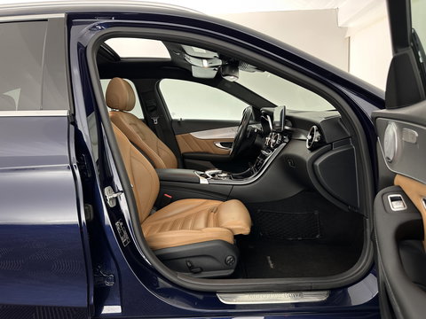 Mercedes-Benz C-Klasse Estate 350 e Lease Edition Aut. *PANO | HEAD-UP | TOP-VIEW | BURMESTER | AIRMATIC | LEATHER | FULL-LED | HEATED-SPORTSEATS | NAVI-FULLMAP | ECC | PDC | CRUISE | 18''ALU | TOWBAR*