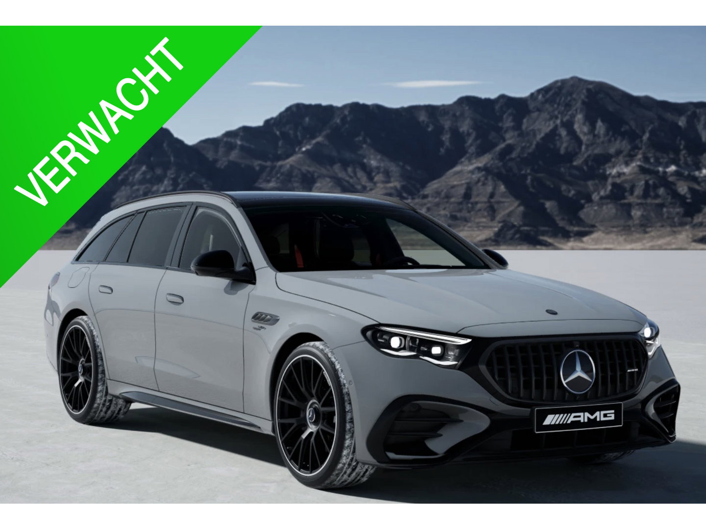 Mercedes-Benz E-Klasse Estate E53 AMG 612pk 4MATIC+ Panoramadak *BTW* Burmester 4d Massage Superscreen Stoelkoeling Trekhaak BOMVOL!! Alpin grau