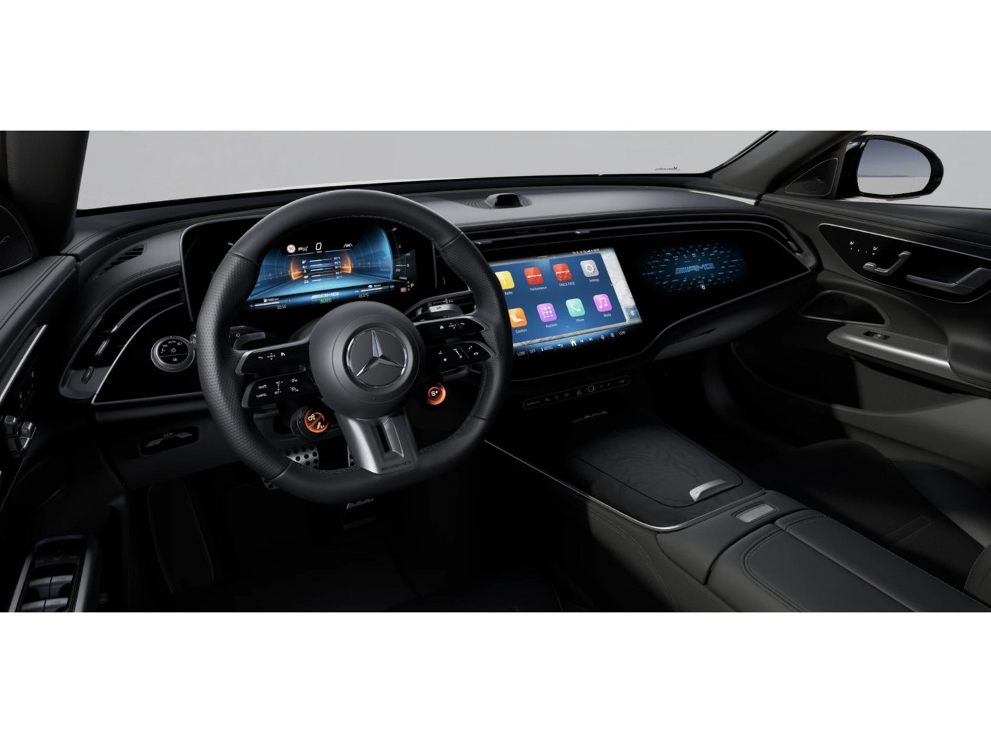 Mercedes-Benz E-Klasse Estate E53 AMG 612pk 4MATIC+ Panoramadak *BTW* Burmester 4d Massage Superscreen Stoelkoeling Trekhaak BOMVOL!! Alpin grau