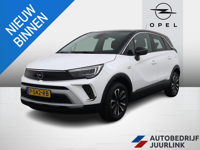Opel Crossland - 1.2 Turbo 110pk Elegance Nav/Led/Camera/Agr/ H.Leder/El.Pakket/4Seizoenenbanden