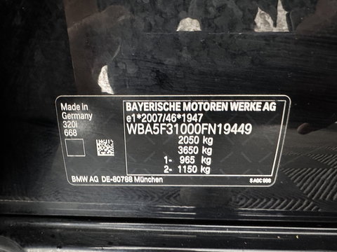 BMW 3-serie 320i Business Edition (INCL.BTW) Aut. *FULL-LED | NAVI-FULLMAP | COMFORT-SEATS | HIFI-SOUND | DIGI-COCKPIT | DAB | SHIFT-PADDLES | ECC | PDC | CRUISE | 16''ALU | TOWBAR*