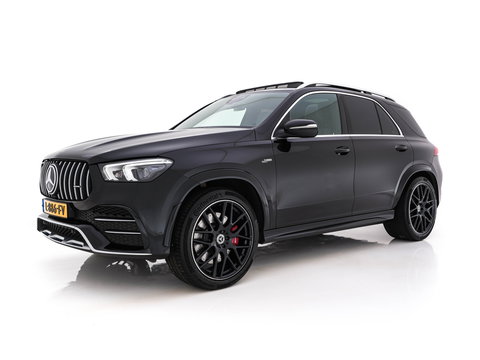 Mercedes-Benz GLE 53 AMG 4MATIC+ Premium Plus (INCL.BTW) *PANO | HEAD-UP | LUXURY-LEATHER | BURMESTER | MEMORY-PACK | MULTIBEAM-LED | BLINDSPOT | WIDESCREEN-DIGI-COCKPIT | HEATED-SPORTSEATS | CAMERA | ECC | PDC | CRUISE | 22''ALU*