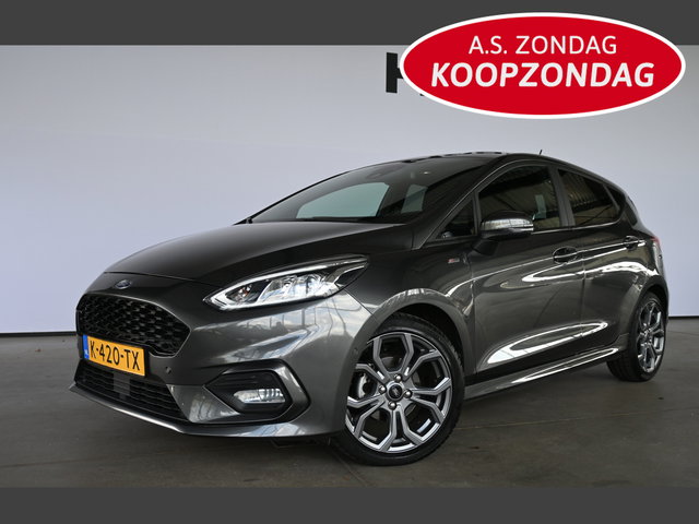 Ford Fiesta - 1.0 EcoBoost Hybrid ST-Line X Bang & Olufsen Airco Cruise Navigatie Lane Assist Camera 1e Eigenaar Inruil Mogelijk!
