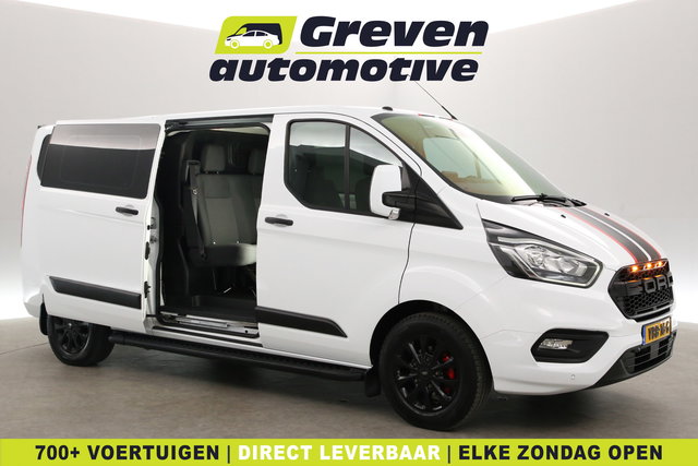 Ford Transit Custom - 2.0 TDCI L2H1 | Dubbele Cabine | Airco | Cruise | Trekhaak | Carplay | Parkeersens.